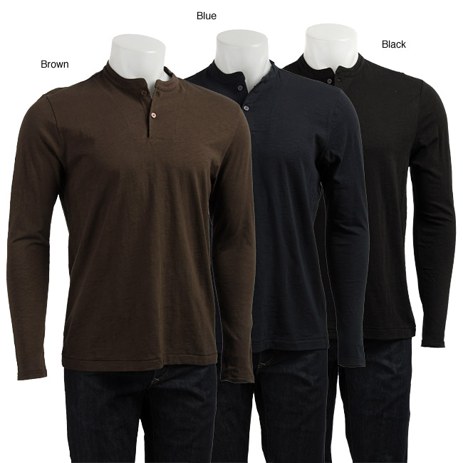 French Connection Mens Long sleeve Henley  