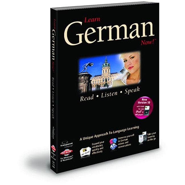 Learn German Now! V10 PC Language Learning Software - 11715549 ...