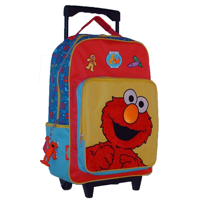 Elmo Big Rolling Backpack 11716119 Shopping Great