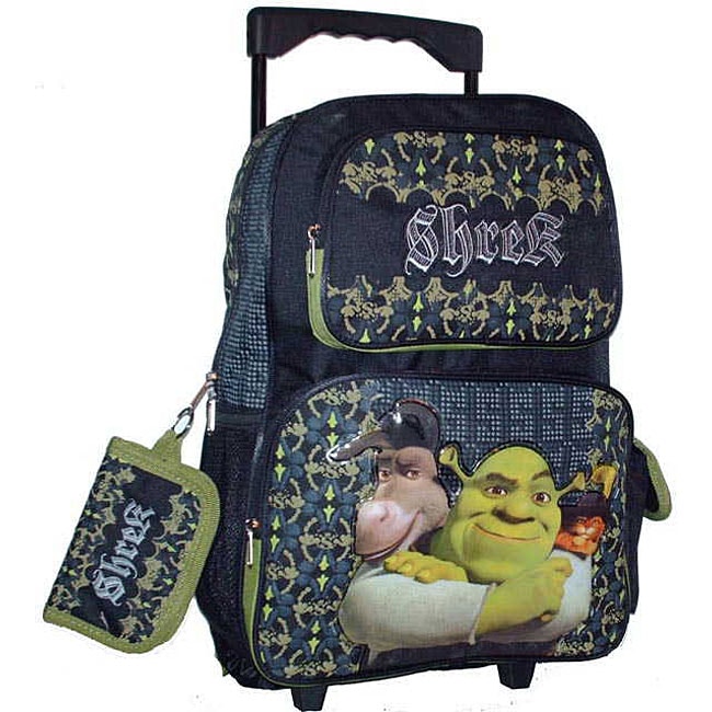 shrek plush backpack