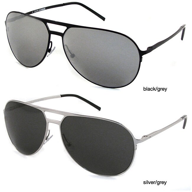 Christian Dior 0049 Mens Metal Aviator Sunglasses  