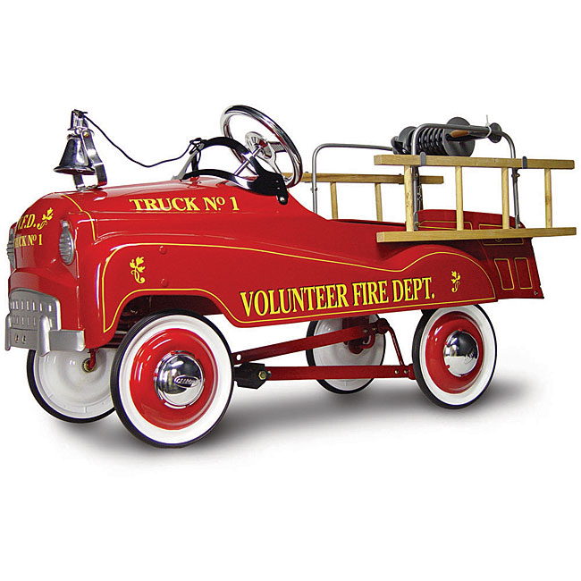 Volunteer Fire Truck Pedal Car