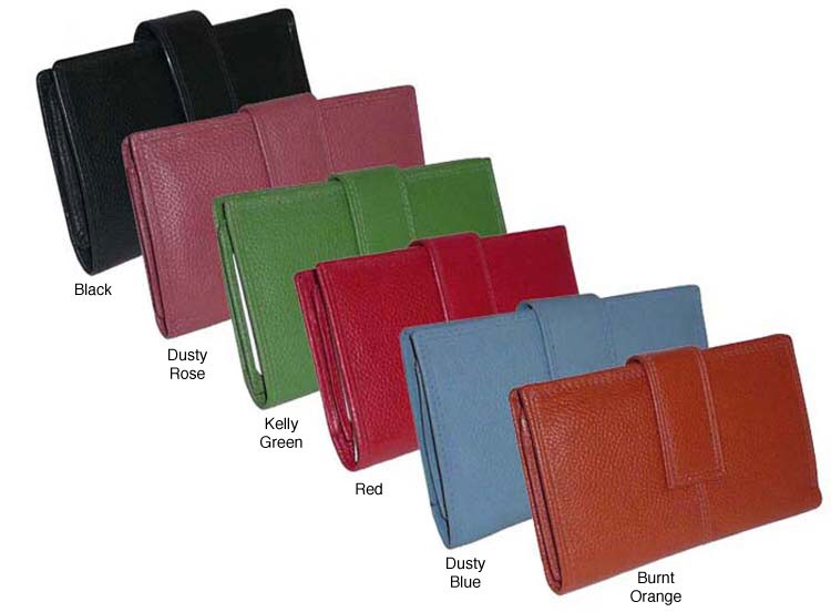 Chinese Laundry Womens Tri fold Leather Wallet  