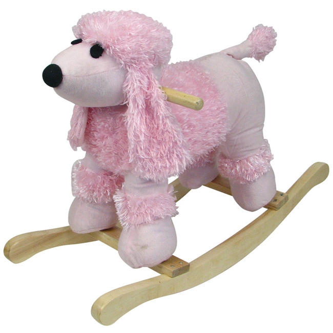 plush pink poodle