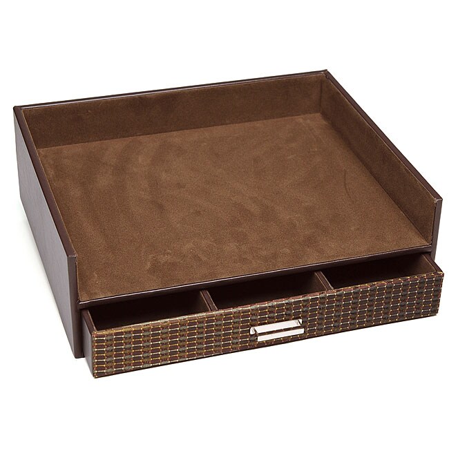 'Newport' Letter Tray with Drawer 11946655 Shopping