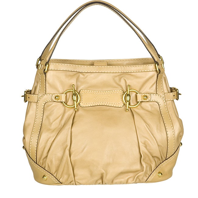 Gucci &#39;Jockey&#39; Medium Tote Bag - Overstock™ Shopping - Big Discounts on Gucci Designer Handbags