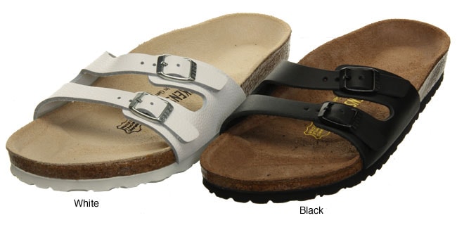 Birkenstock Womens Ibiza Leather Slip on Sandals  