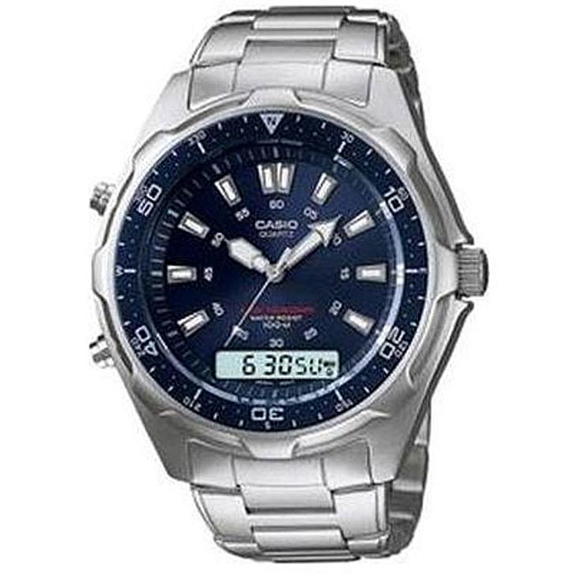 casio sheen blue dial