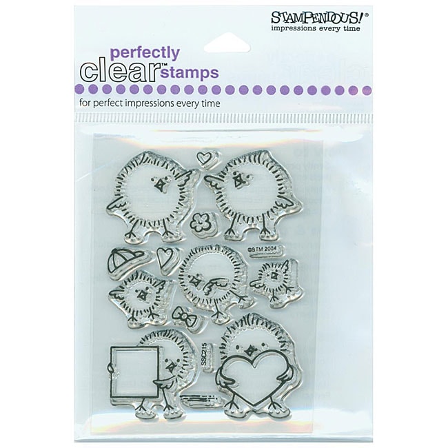 Stampendous Chic Family Clear Stamp Set  