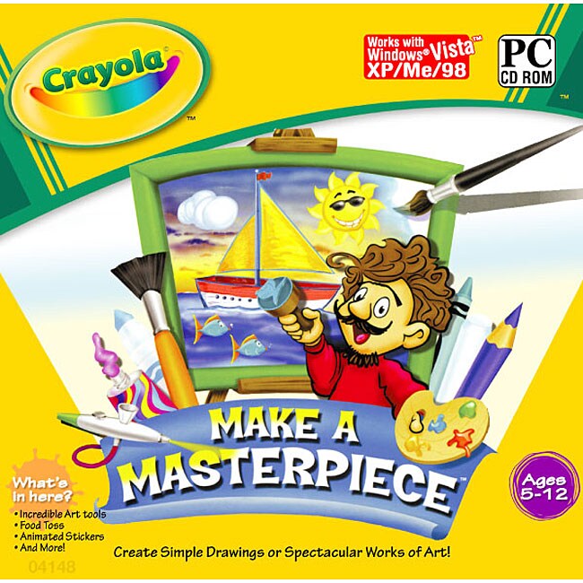 Crayola Make a Masterpiece Children's Software