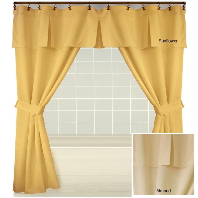 Cynthia Rowley Shower Curtains Double Panel Shower Curtains