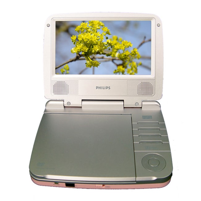 Philips PET702 7inch Pink Portable DVD Player (Refurbished) 12043430