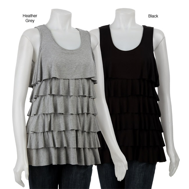 tiered ruffle shirts