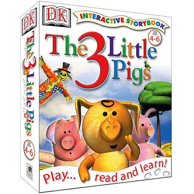 3 Little Pigs Interactive Storybook Software