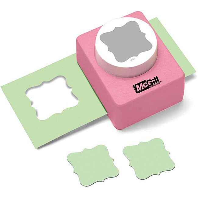 Stacking 1.5inch Fancy Square Paper Punch 12088881