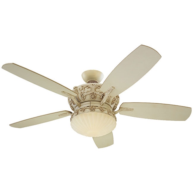 Kimberly Espresso White 54 inch Indoor Ceiling Fan