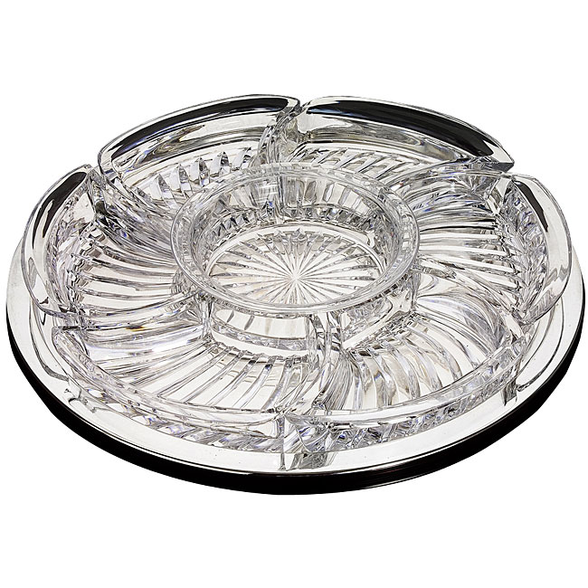 Shannon 7section Crystal Lazy Susan Server 12105495 Shopping Great Deals on