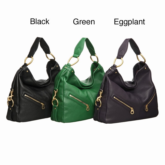 Presa &#39;Zuma&#39; Extra-large Leather Hobo Bag - Overstock™ Shopping - Great Deals on Presa Hobo Bags