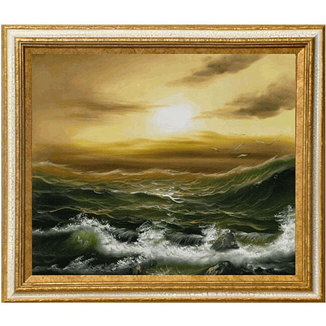 Tide Before The Storm Hand painted Canvas Art