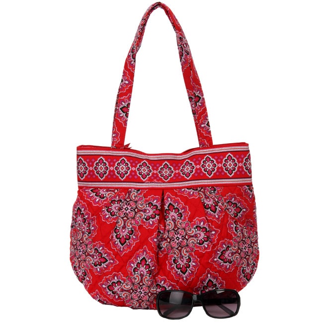 Vera Bradley Frankly Scarlet Morgan Bag  