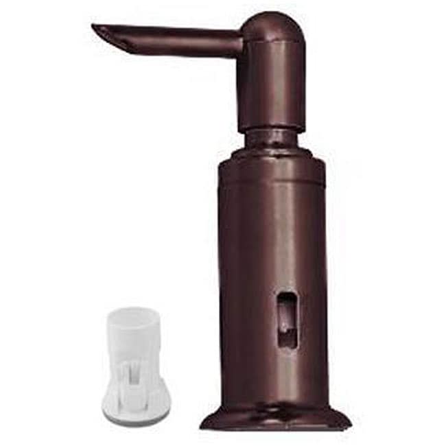 Victorian Bronze Freestanding Suction Cup Soap Dispenser 12148265