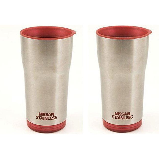 Nissan stainless steel coffee travel mug #2