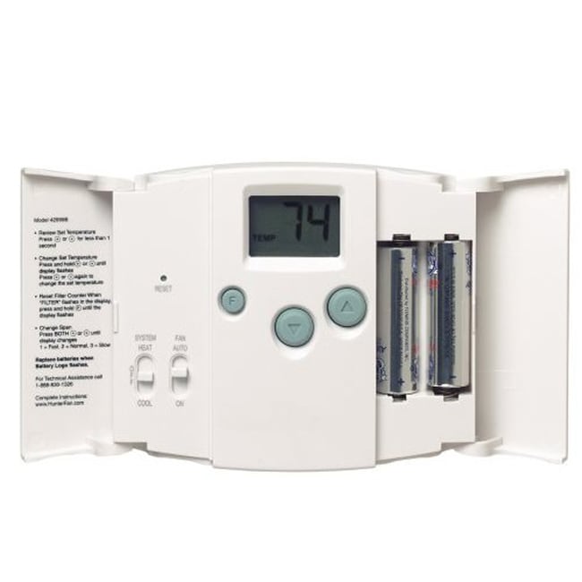 Hunter Just Right Digital Thermostat 12211936