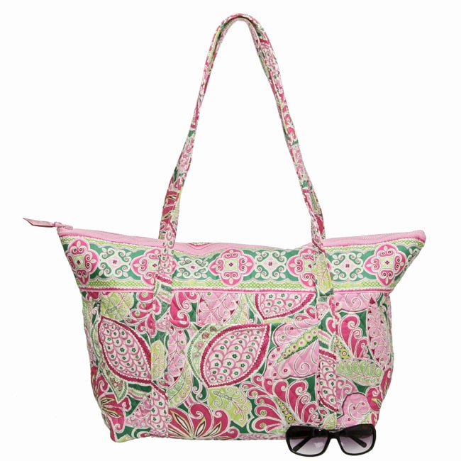 Vera Bradley 'Pinwheel Pink' Miller Bag Overstock Shopping Great