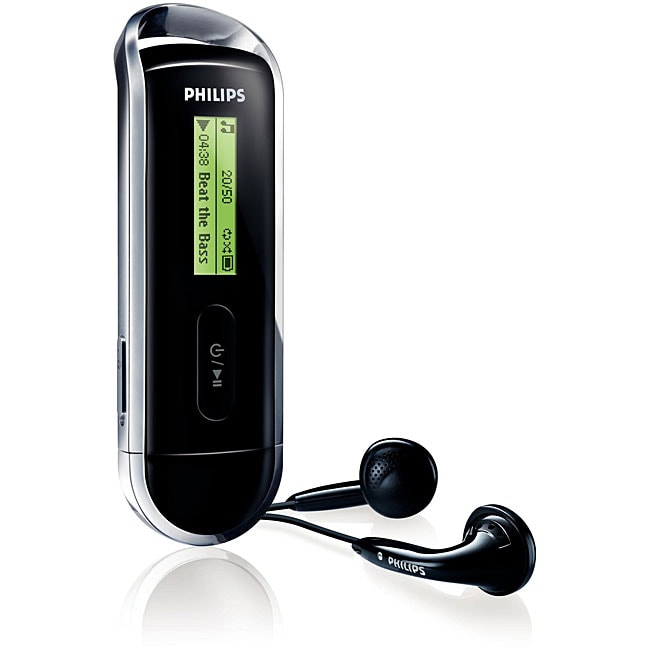how do i delete on a philips gogear mp3 player