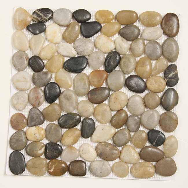 Rock On! Mosaic River Stones Tiles (Pack of 11) 12287835 Overstock