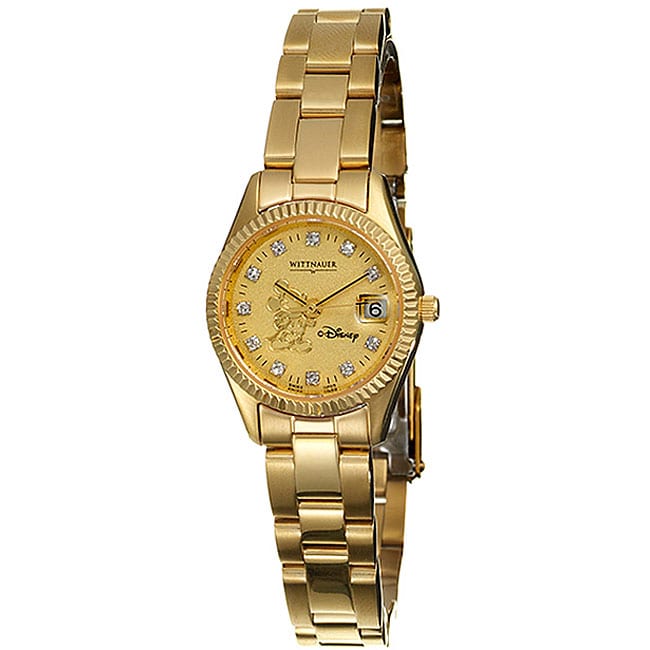 Wittnauer Premium Goldplated Women's Quartz Watch Overstock™ Shopping