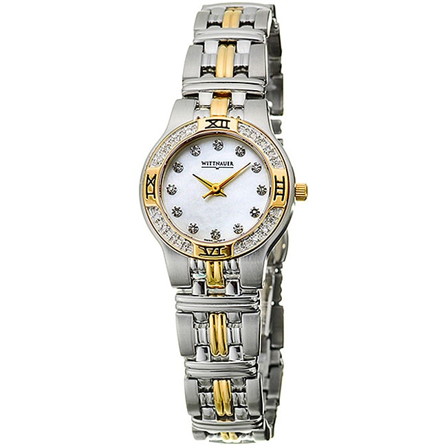 Wittnauer Laureate Women's Twotone Stainless Steel Diamond Watch