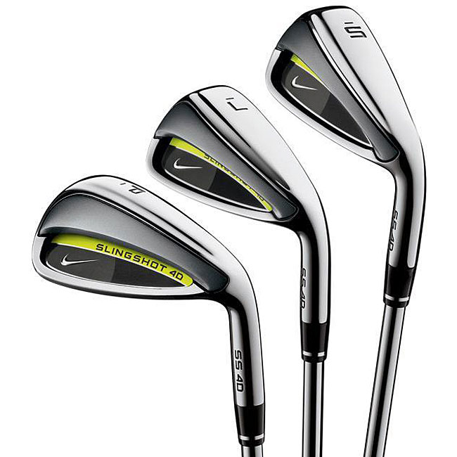 Nike Mens SlingShot 4D Right handed Graphite Irons (#4 PW, AW