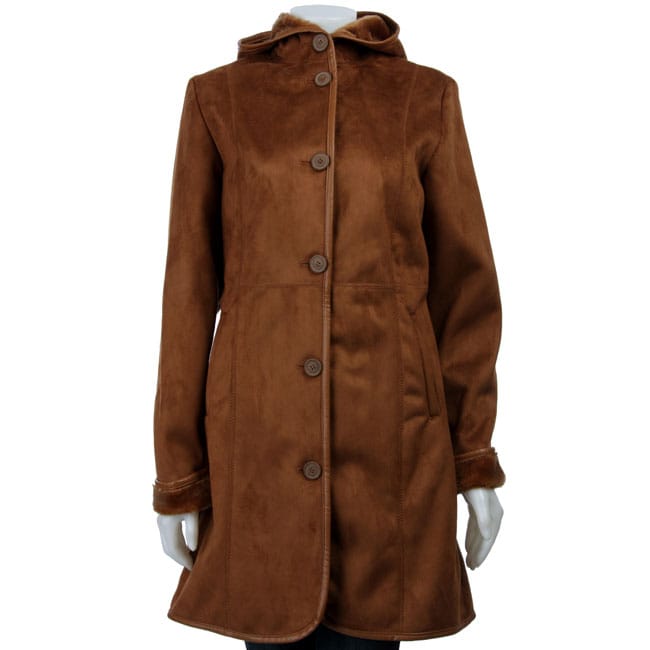 Columbia Women's Kneelength Faux Leather Coat 12303879 Overstock