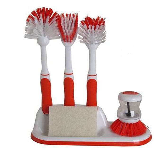 Danya B 5piece Kitchen Brush Set Overstock Shopping The Best Prices on Danya B Canning Supplies