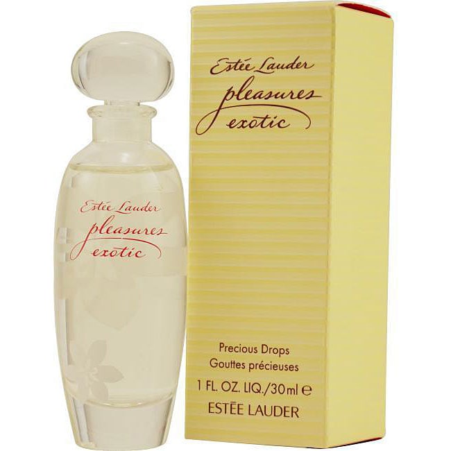 Estee Lauder Pleasures Exotic Womens 1.0 oz Precious Drops Perfume 