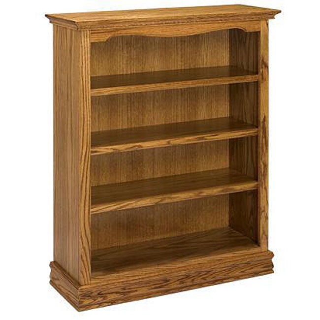 Bench Made Premium Oak 4shelf Bookcase Americana 12334537
