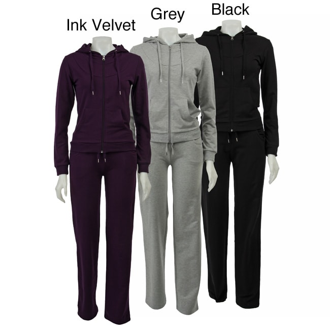 grey jogging suit womens