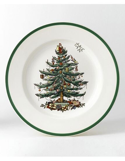 Spode Christmas Tree Salad Plates (Set of 4)  