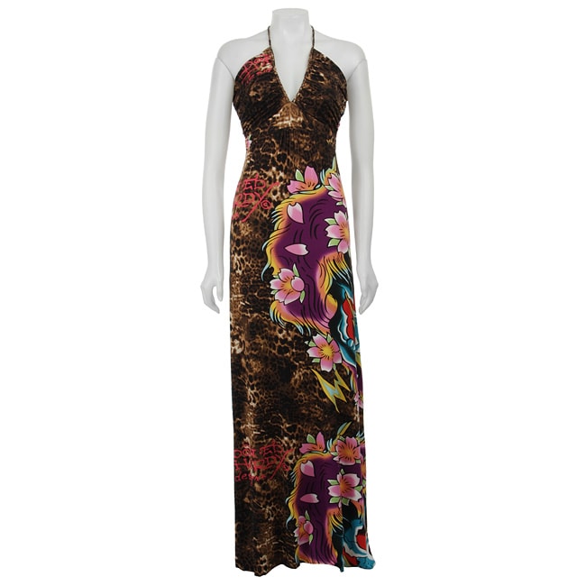 Ed hardy maxi dress