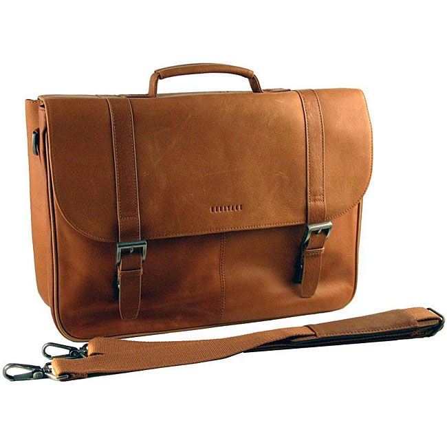 cowhide leather briefcase