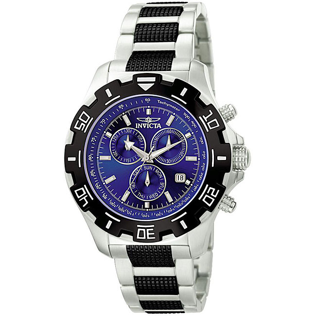 Invicta Mens Invicta II Blue Dial Chronograph Watch  