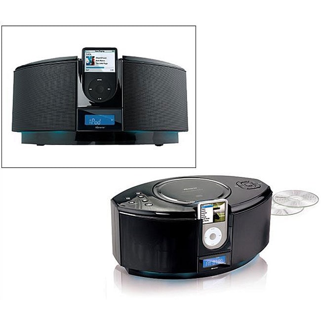 Memorex CD System IPod Dock Refurbished 12420267