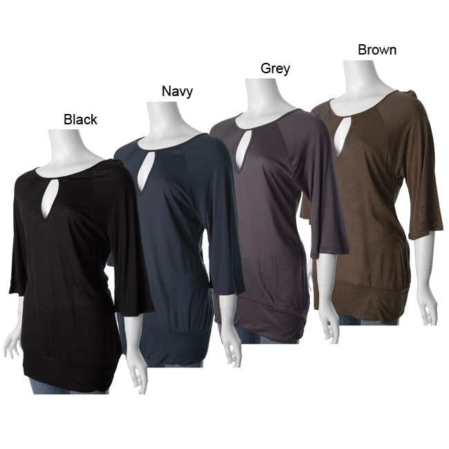 banded bottom blouses