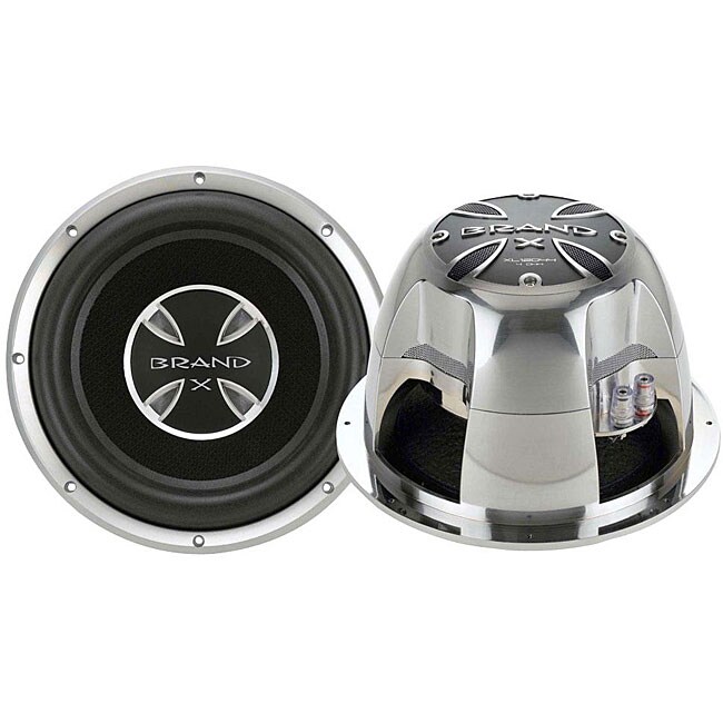 BrandX XL12D44 12inch High Power Dual Voice Coil Subwoofer 12537787