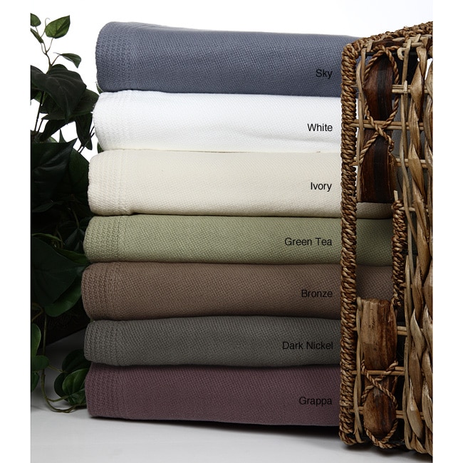 Hotel Collection Cotton Bed Blanket - 12538874 - Overstock ...