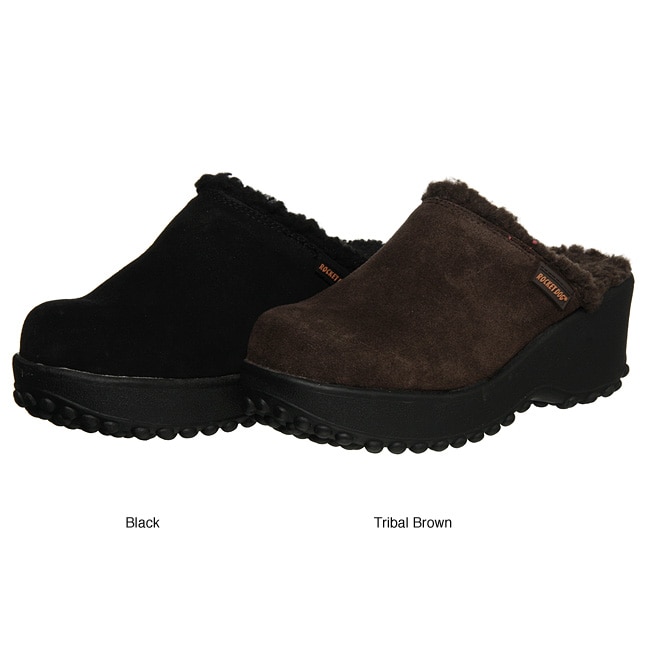 Rocket Dog Women's 'Fuzzy' Slipon Wedge Clogs 12541136 Overstock