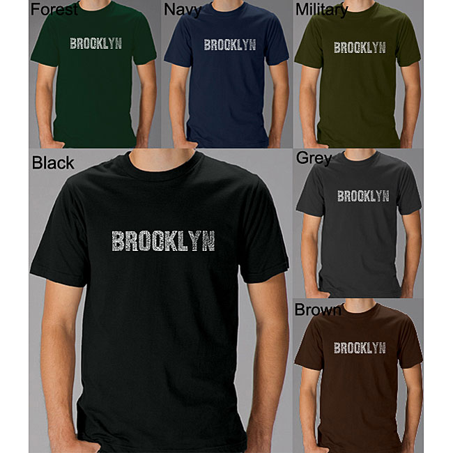 Los Angeles Pop Art Mens Brooklyn T shirt  