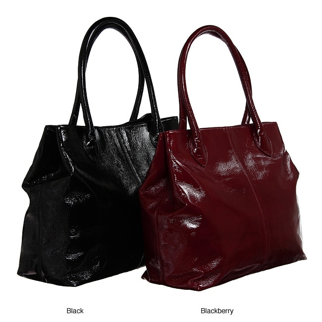 Adrienne Vittadini Classic Leather Tote Bag 12599406