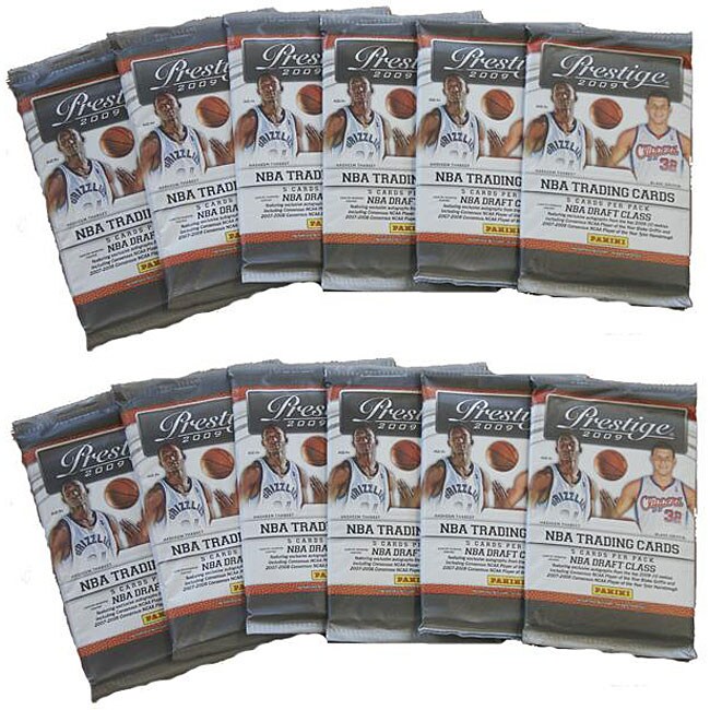 NBA Panini Prestige 2010 Trading Card Packs (Box of 12 Packs